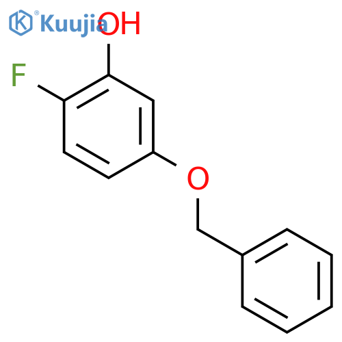 5-(Benzyloxy)-2-fluorophenol structure