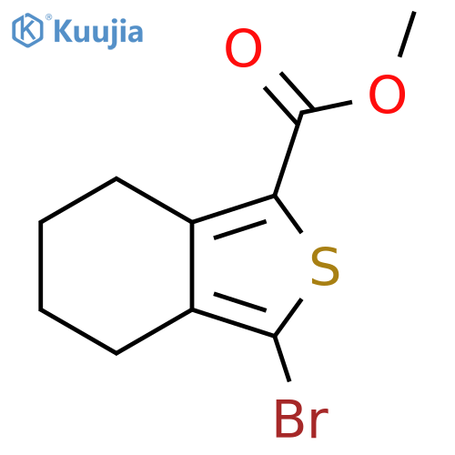 Methyl 3-bromo-4,5,6,7-tetrahydrobenzo[c]thiophene-1-carboxylate structure