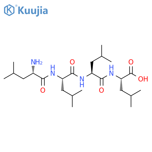 L-Leucine, L-leucyl-L-leucyl-L-leucyl- structure