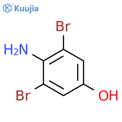 4-Amino-3,5-dibromophenol structure