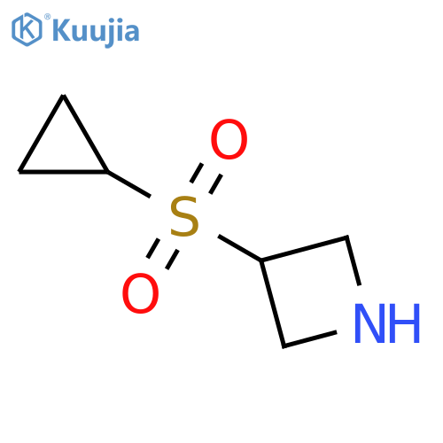 Azetidine, 3-(cyclopropylsulfonyl)- structure