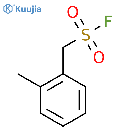 (2-Methylphenyl)methanesulfonyl fluoride structure