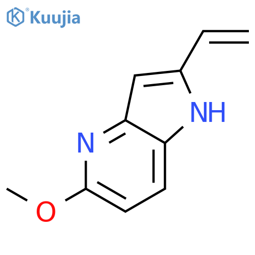 2-ethenyl-5-methoxy-1H-pyrrolo[3,2-b]pyridine structure