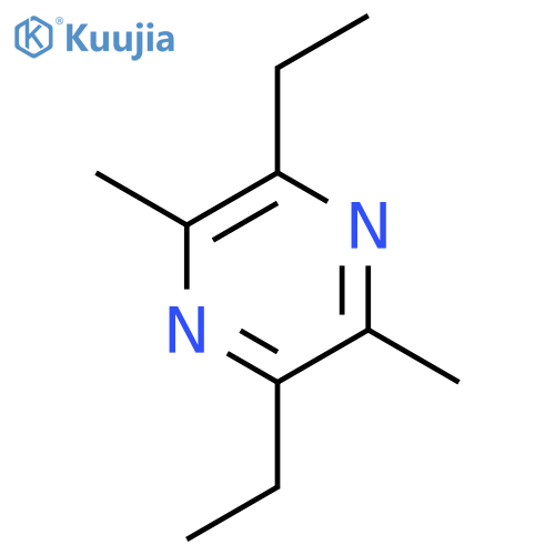 2,5-Diethyl-3,6-dimethylpyrazine structure