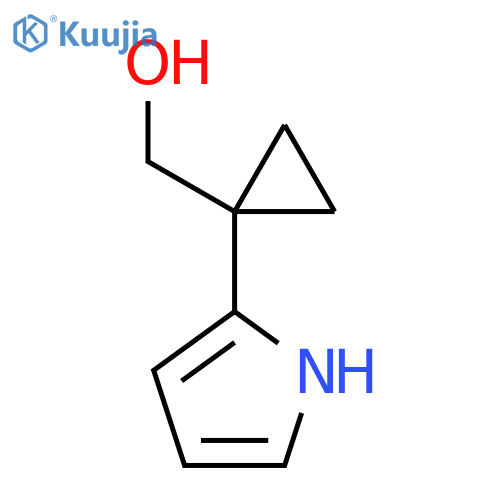1-(1H-pyrrol-2-yl)cyclopropylmethanol structure
