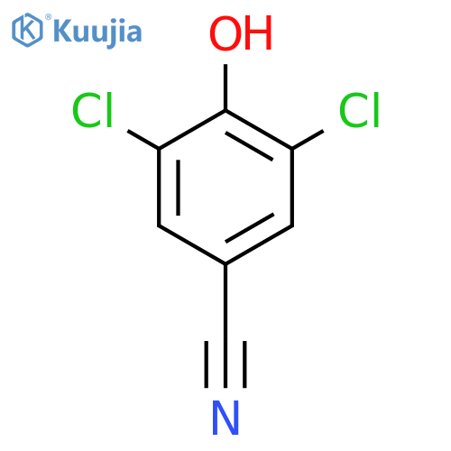 3,5-dichloro-4-hydroxy-benzonitrile structure
