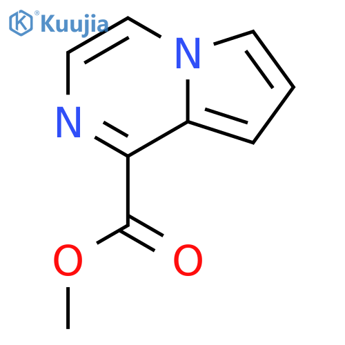 methyl pyrrolo1,2-apyrazine-1-carboxylate structure