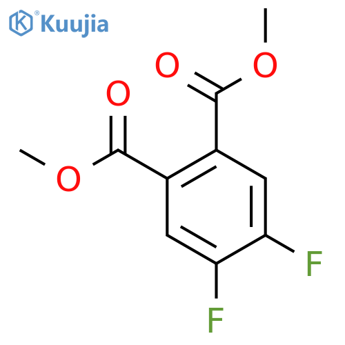 Dimethyl 4,5-difluorophthalate structure