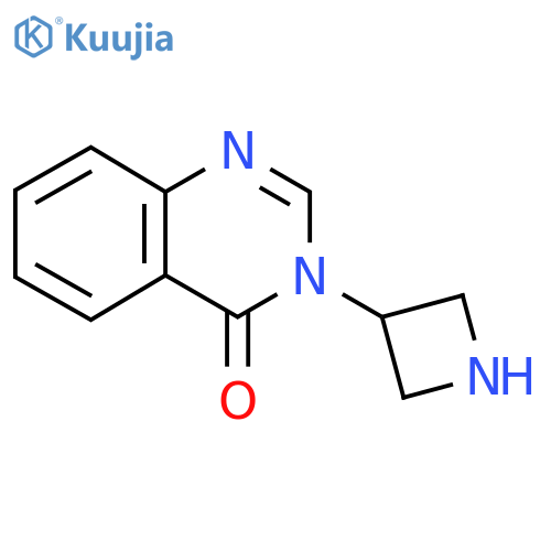 3-(azetidin-3-yl)-3,4-dihydroquinazolin-4-one structure