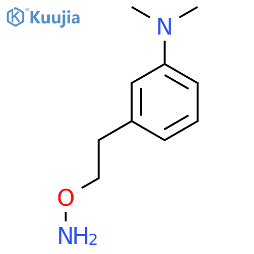 3-2-(aminooxy)ethyl-N,N-dimethylaniline structure