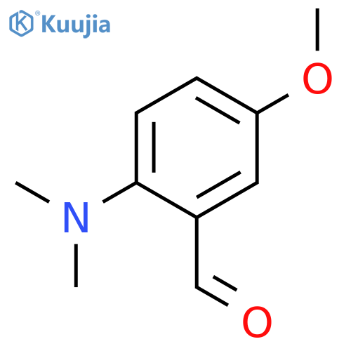 2-(Dimethylamino)-5-methoxybenzaldehyde structure