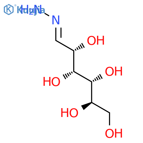 (1E)-D-Glucose hydrazone structure