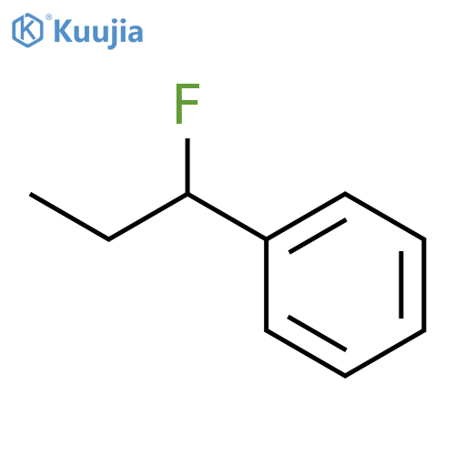 Benzene, (1-fluoropropyl)- structure