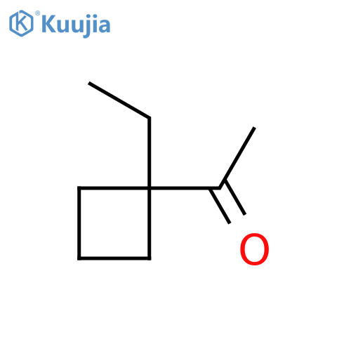 1-(1-ethylcyclobutyl)ethan-1-one structure