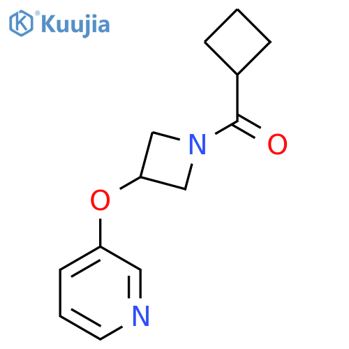 3-(1-cyclobutanecarbonylazetidin-3-yl)oxypyridine structure