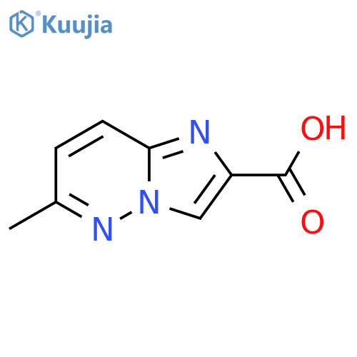 6-Methylimidazo[1,2-b]pyridazine-2-carboxylic acid structure