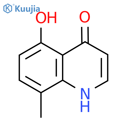 5-Hydroxy-8-methylquinolin-4(1H)-one structure