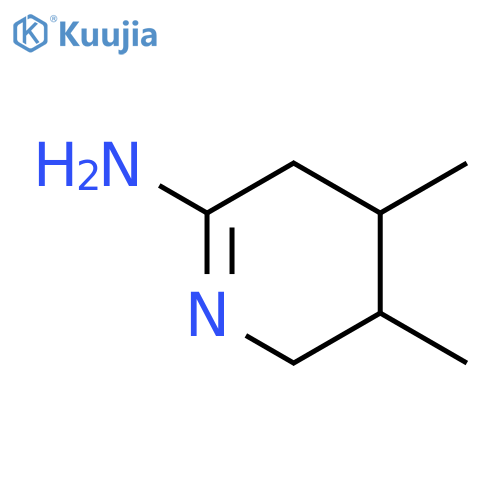 2-Pyridinamine,3,4,5,6-tetrahydro-4,5-dimethyl-, (4S,5R)- structure