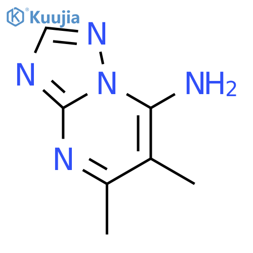 [1,2,4]Triazolo[1,5-a]pyrimidin-7-amine, 5,6-dimethyl- structure