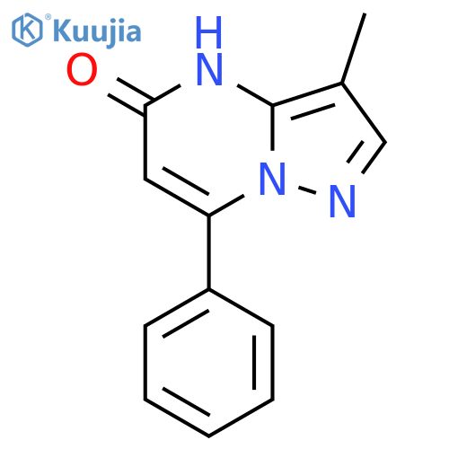 3-Methyl-7-phenyl-4H-pyrazolo[1,5-a]pyrimidin-5-one structure