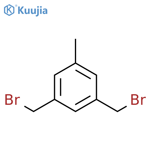 1,\u200b3-\u200bBis(bromomethyl)\u200b-\u200b5-\u200bmethylbenzene structure