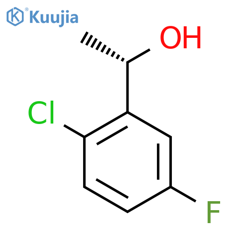 (1S)-1-(2-chloro-5-fluorophenyl)ethan-1-ol structure
