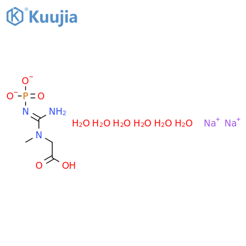 Creatine Phosphate Disodium Salt Tetrahydrate structure