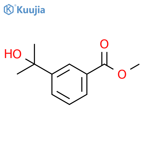 methyl 3-(2-hydroxypropan-2-yl)benzoate structure
