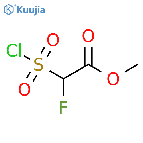 methyl 2-fluoro-2-sulfoacetate structure