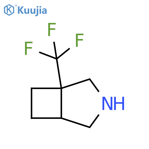 1-(trifluoromethyl)-3-azabicyclo3.2.0heptane structure