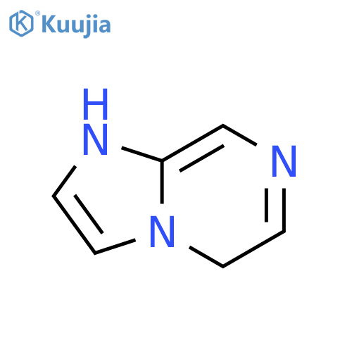 Imidazo[1,2-a]pyrazine, 1,5-dihydro- structure