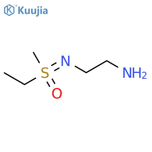 (2-aminoethyl)imino(ethyl)methyl-lambda6-sulfanone structure