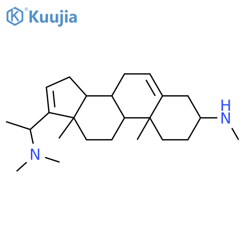 Pregna-5,16-diene-3,20-diamine, N3,N20,N20-trimethyl-, (3β,20S)- (9CI) structure