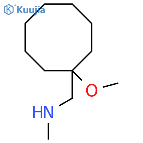 (1-methoxycyclooctyl)methyl(methyl)amine structure