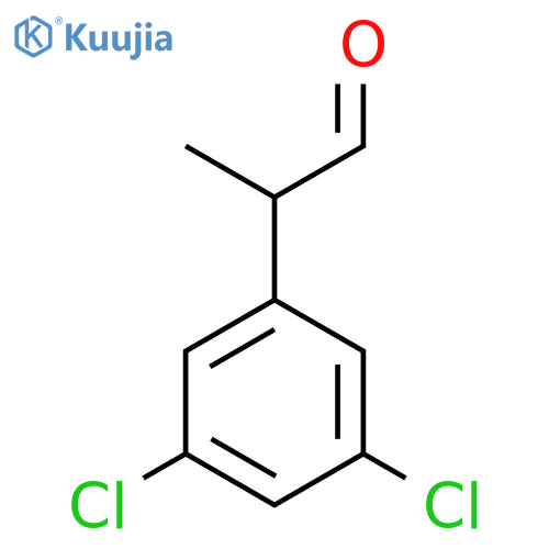 2-(3,5-dichlorophenyl)propanal structure