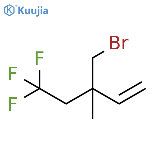 1-Pentene, 3-(bromomethyl)-5,5,5-trifluoro-3-methyl- structure