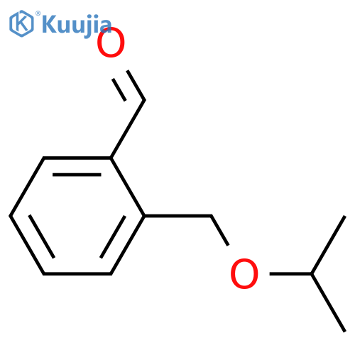 2-[(propan-2-yloxy)methyl]benzaldehyde structure