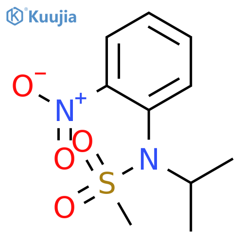 Methanesulfonamide, N-(1-methylethyl)-N-(2-nitrophenyl)- structure