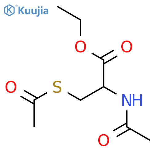 (R)-Ethyl 2-acetamido-3-(acetylthio)propanoate structure