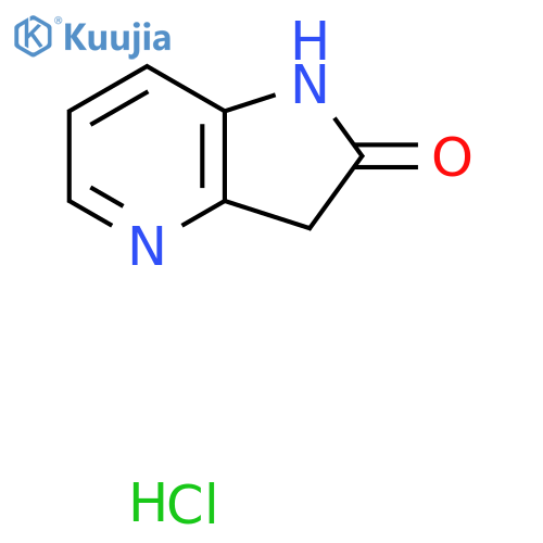 1H-Pyrrolo[3,2-b]pyridin-2(3H)-one hydrochloride structure