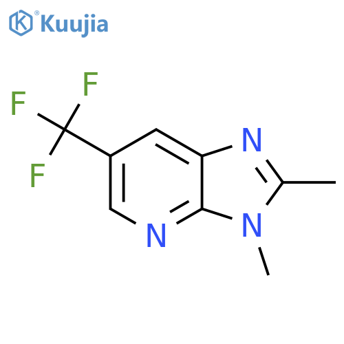 2,3-dimethyl-6-(trifluoromethyl)-3H-imidazo4,5-bpyridine structure