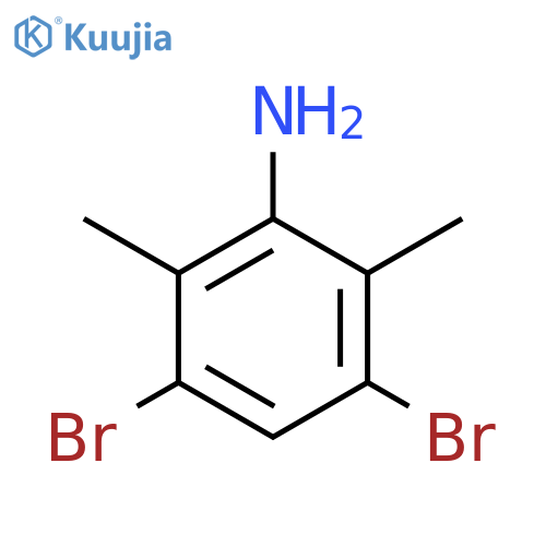 3,5-Dibromo-2,6-dimethylaniline structure