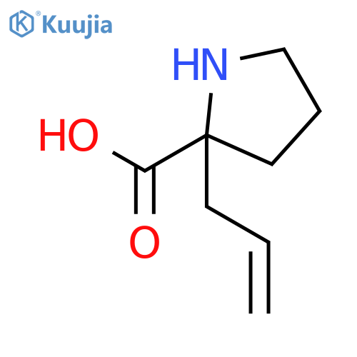 D-Proline,2-(2-propen-1-yl)- structure