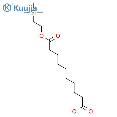 Decanedioic acid, mono[2-(trimethylsilyl)ethyl] ester structure
