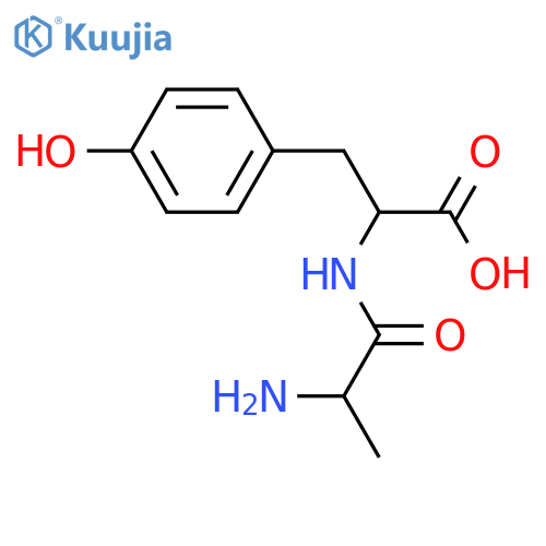 N-Alanyltyrosine; D-L-form structure