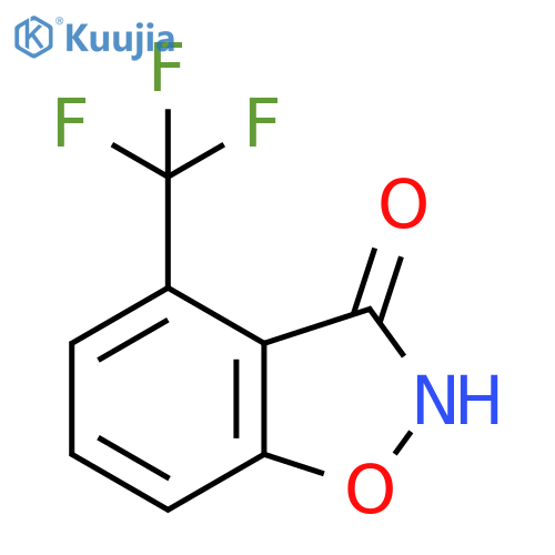 4-(trifluoromethyl)-1,2-benzoxazol-3-ol structure