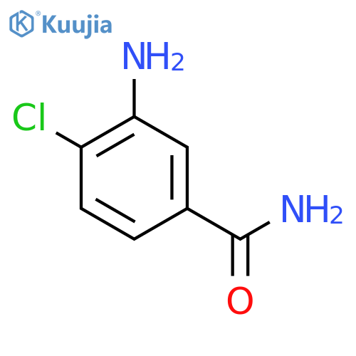3-Amino-4-chlorobenzamide structure