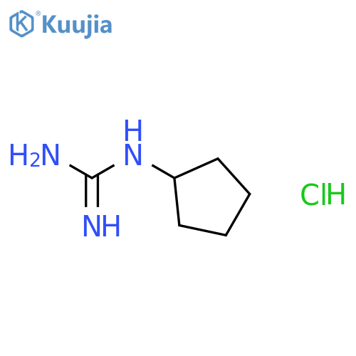 1-Cyclopentylguanidine hydrochloride structure