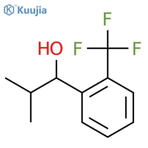 alpha-Isopropyl-2-(trifluoromethyl)benzenemethanol structure