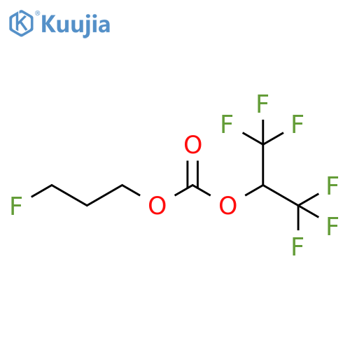 3-Fluoropropyl hexafluoroisopropyl carbonate structure